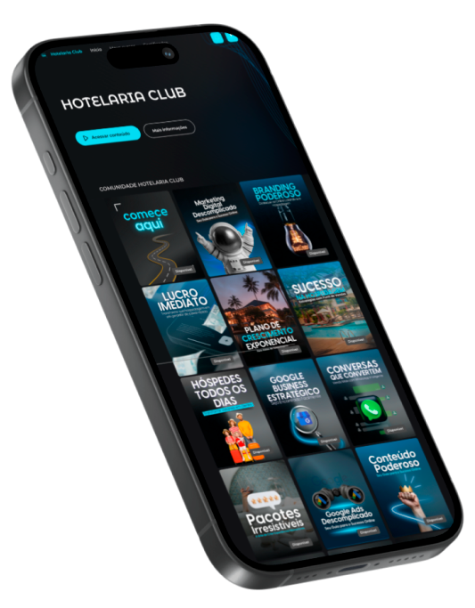 Hotelaria Club iphone 2_